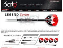 Tablet Screenshot of dart9.com